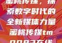 蜜桃传媒，探索数字时代的全新媒体力量蜜桃传媒tm0083在线