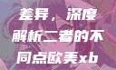 探究Déo18与Déo19的差异，深度解析二者的不同点欧美xbox与iphone