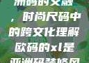 欧码XL与亚洲码的交融，时尚尺码中的跨文化理解欧码的xl是亚洲码装修风格吗