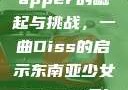 东南亚少女Rapper的崛起与挑战，一曲Diss的启示东南亚少女rapperDiss现场版