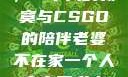 当老婆不在家，一个人的寂寞与CSGO的陪伴老婆不在家一个人寂寞王者文案