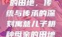 儿子耕种母亲的田地，传统与传承的深刻寓意儿子耕种母亲的田地的寓意电影