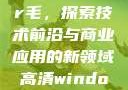 日本Windows Server毛，探索技术前沿与商业应用的新领域高清windows在线版观看