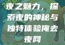 夜之魅力，探索夜的神秘与独特体验俺去夜网