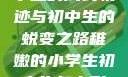 稚嫩之光，小学生的成长轨迹与初中生的蜕变之路稚嫩的小学生初中生怎么形容句子