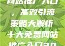 揭秘十大免费网站推广入口，高效引流策略大解析十大免费网站推广入口2024
