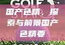 国产色精，探索与前景国产色精要