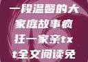 疯狂一家亲，一段温馨的大家庭故事疯狂一家亲txt全文阅读免费