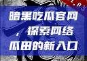 暗黑吃瓜官网，探索网络瓜田的新入口