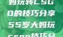 一位55岁大妈玩转CSGO的技巧分享55岁大妈玩csgo技巧分享动画片