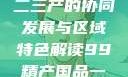 探索中国产业新篇章，一二三产的协同发展与区域特色解读99精产国品一二三产区区观看