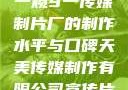 一窥9一传媒制片厂的制作水平与口碑天美传媒制作有限公司宣传片