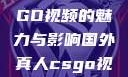 国外真人CSGO视频的魅力与影响国外真人csgo视频播放