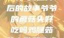 爷爷的蘑菇头，美味背后的故事爷爷的蘑菇头好吃吗鸡腿茹怎么做好吃鸡腿菇头怎么吃