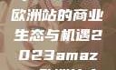 揭秘2023年Amazon欧洲站的商业生态与机遇2023amazon欧洲站大长颈
