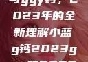 探索小蓝g钙与ggy钙，2023年的全新理解小蓝g钙2023ggy钙2023的功能介绍