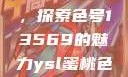 YSL蜜桃色，探索色号13569的魅力ysl蜜桃色13569图片