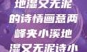 两峰夹小溪，地湿又无泥的诗情画意两峰夹小溪地湿又无泥诗小说免费阅读
