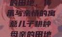儿子耕种母亲的田地，传承与亲情的寓意儿子耕种母亲的田地的寓意电影