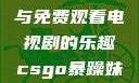 CSGO世界中的暴躁妹妹与免费观看电视剧的乐趣csgo暴躁妹妹免费观看电视剧视频
