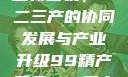 探索中国产业新面貌，一二三产的协同发展与产业升级99精产国品一二三产区区观看