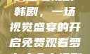 免费观看萝卜大全电视剧韩剧，一场视觉盛宴的开启免费观看萝卜大全电视剧韩剧大牛