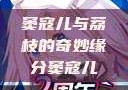 窦寇儿与荔枝的奇妙缘分窦寇儿