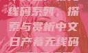 中文日产幕无线码系列，探索与赏析中文日产幕无线码系列天海翼