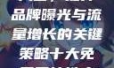 探索十大免费网站推广入口，提升品牌曝光与流量增长的关键策略十大免费网站推广入口之必备指南