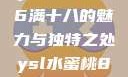 ysl水蜜桃86满十八的魅力与独特之处ysl水蜜桃86满十八变黑