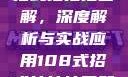 揭秘108式招式拍拍拍图解，深度解析与实战应用108式招式拍拍拍图解动图