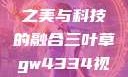 三叶草GW4334，自然之美与科技的融合三叶草gw4334视频配什么颜色