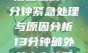 关于女性外伤后出血的13分钟紧急处理与原因分析13分钟破外女出血的原因分析电影