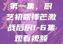 第一集，厨艺初露锋芒激战后厨1-6集观看视频