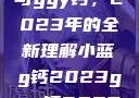 探索小蓝g钙与ggy钙，2023年的全新理解小蓝g钙2023ggy钙2023的功能介绍
