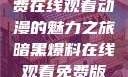 暗黑爆料，免费在线观看动漫的魅力之旅暗黑爆料在线观看免费版动漫视频