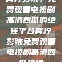 青柠影院，免费观看电视剧高清西瓜的绝佳平台青柠影院免费观看电视剧高清西瓜超棒  第1张