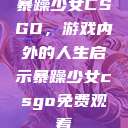 暴躁少女CSGO，游戏内外的人生启示暴躁少女csgo免费观看  第1张