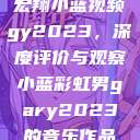 宏翔小蓝视频gy2023，深度评价与观察小蓝彩虹男gary2023的音乐作品  第1张