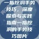 一指挖洞手势技巧，深度探索与实践指南一指挖洞的手势技巧图片  第1张