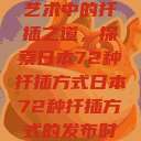 日本传统园艺艺术中的扦插之道，探索日本72种扦插方式日本72种扦插方式的发布时间  第1张