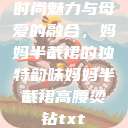 时尚魅力与母爱的融合，妈妈半截裙的独特韵味妈妈半截裙高腰烫钻txt  第1张