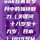 探索日本市场，MacBook在青春岁月中的独特魅力（关键词，十八岁至十九岁，日本）1819岁MACBOOK日本原料  第1张