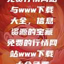 免费行情网站与www下载大全，信息资源的宝藏免费的行情网站www下载大全免费  第1张