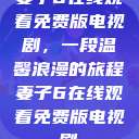 妻子6在线观看免费版电视剧，一段温馨浪漫的旅程妻子6在线观看免费版电视剧  第1张