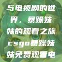 探究CSGO与电视剧的世界，暴躁妹妹的观看之旅csgo暴躁妹妹免费观看电视剧视频  第1张