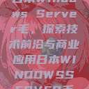 日本Windows Server毛，探索技术前沿与商业应用日本WINDOWSSERVER毛  第1张