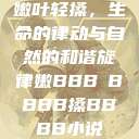 嫩叶轻搡，生命的律动与自然的和谐旋律嫩BBB槡BBBB搡BBBB小说  第1张