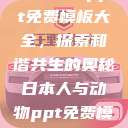 人与动物ppt免费模板大全，探索和谐共生的奥秘日本人与动物ppt免费模板大全  第1张
