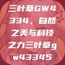 三叶草GW4334，自然之美与科技之力三叶草gw43345  第1张